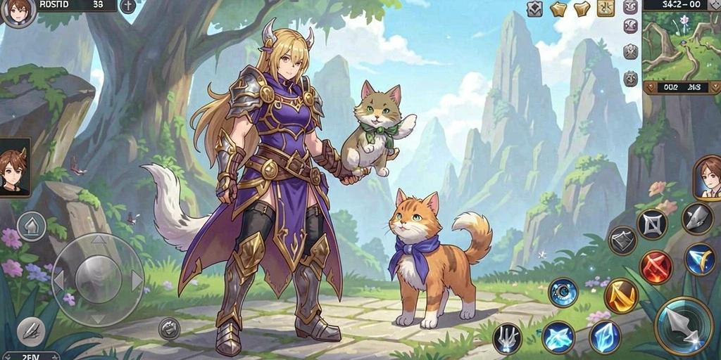 rsnok - Grafis yang memukau dan penuh warna.